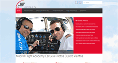 Desktop Screenshot of madridflightacademy.com